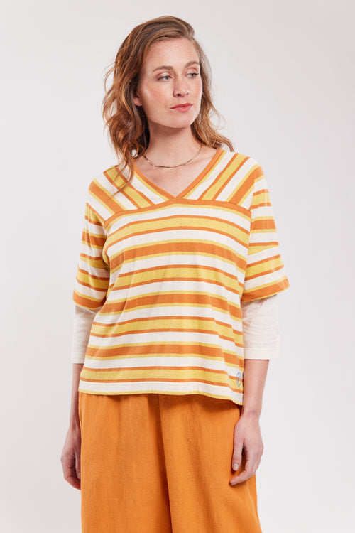 Oversized Breton striped shirt - Armor-lux X Nolwenn Faligot - Armor-lux - 1