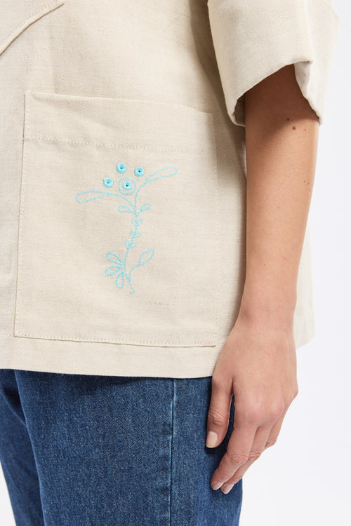 Das bestickte Fischerjacke – Armor-lux X Nolwenn Faligot - Armor-lux - 5