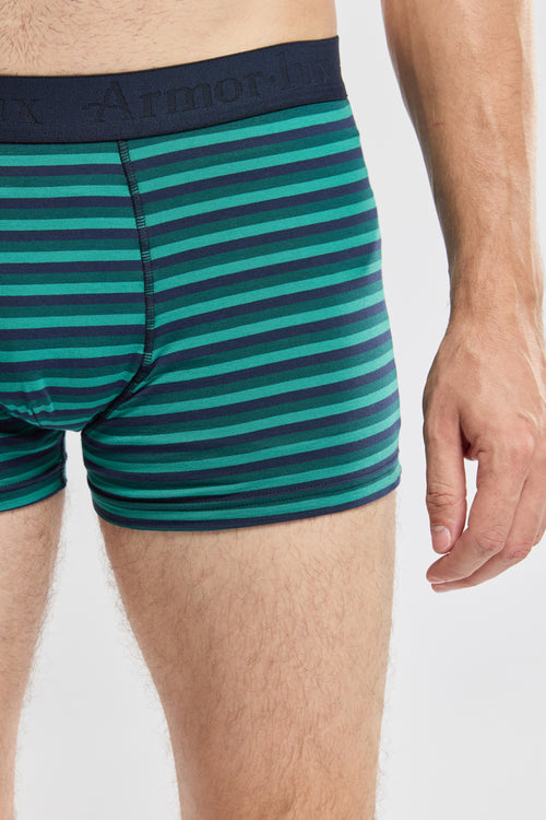 Gestreifte Boxershorts – Baumwolle aus biologischem Anbau - Armor-lux - 2