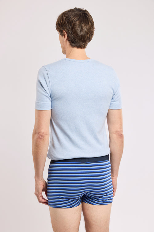 Boxer rayé - coton issu de l