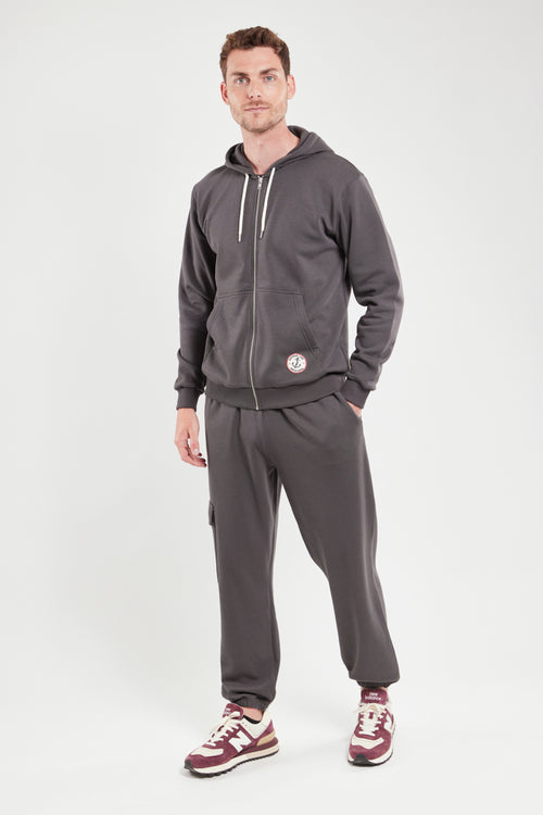 Sweat zippé à capuche - coton - Armor-lux - 5