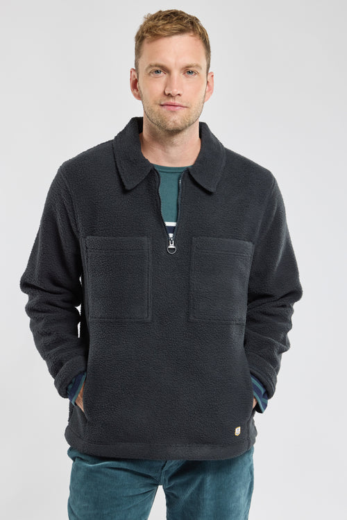 Unisex-Sweatshirt mit Reißverschluss - sherpa - Armor-lux - 1