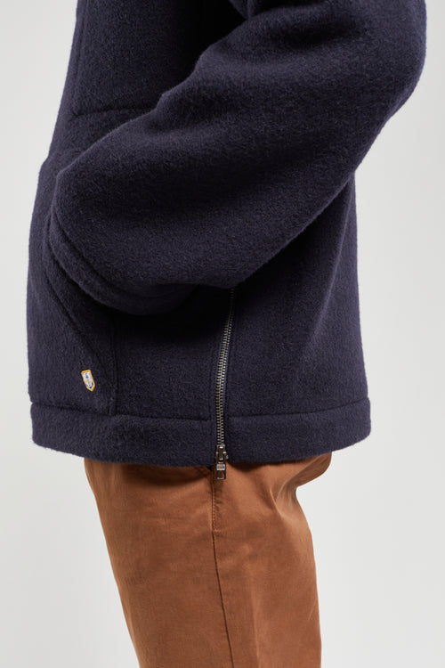 Zip pea jacket - wool - Armor-lux - 5
