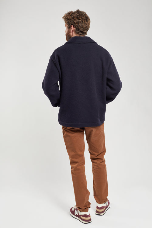 Zip pea jacket - wool - Armor-lux - 6