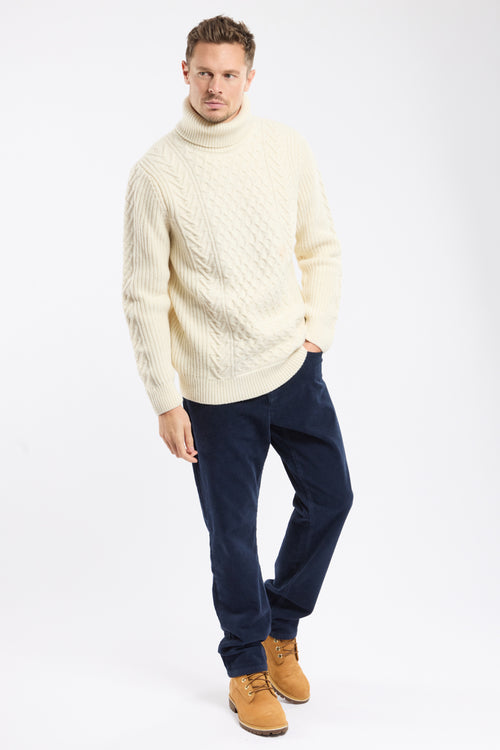 Turtle-neck jumper – wool - Armor-lux - 3