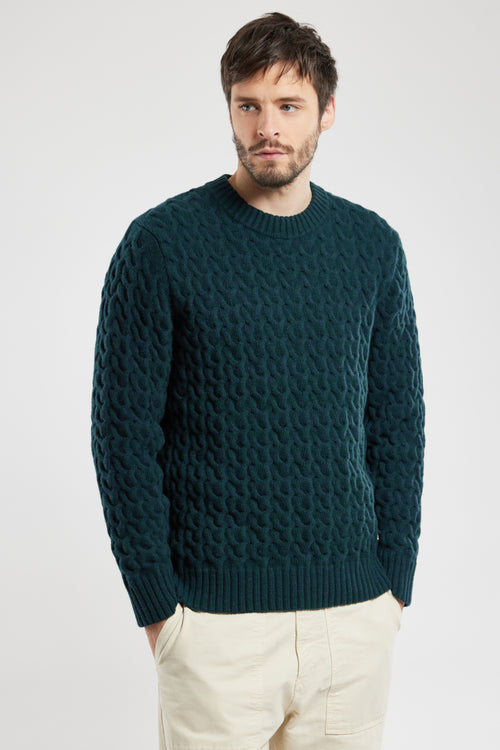 Cable knit jumper – wool - Armor-lux - 1