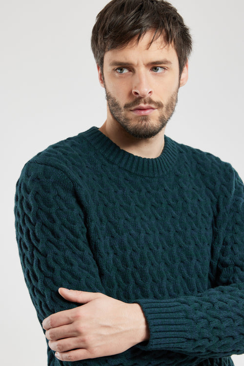 Cable knit jumper – wool - Armor-lux - 2