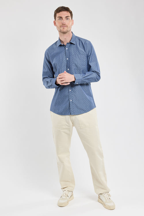 Chemise coupe droite - coton - Armor-lux - 4
