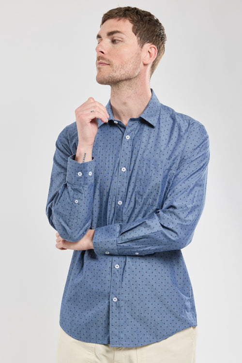 Chemise coupe droite - coton - Armor-lux - 1