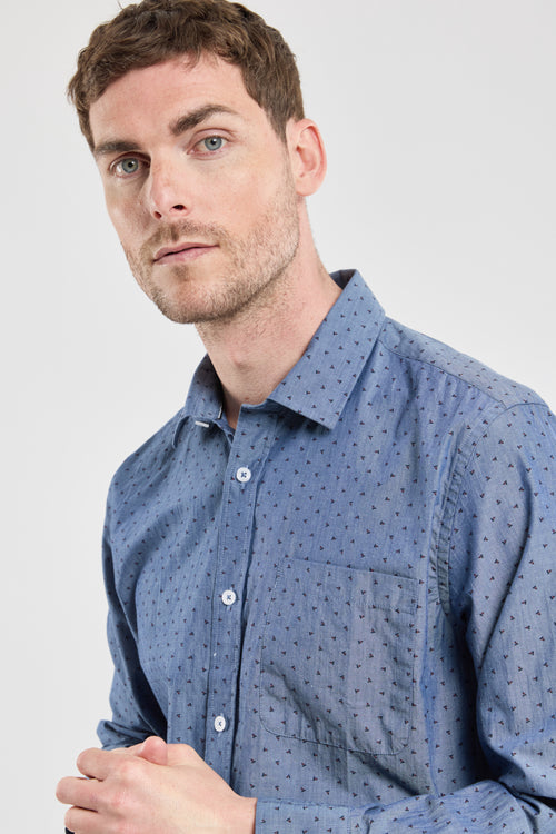Chemise coupe droite - coton - Armor-lux - 2