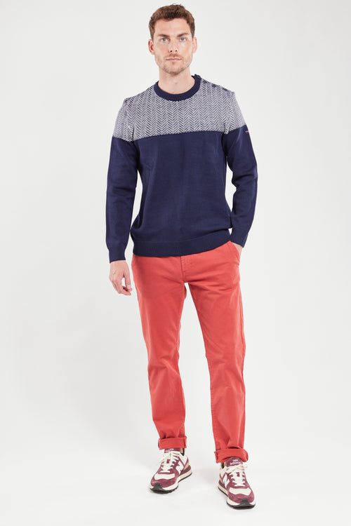 Pull marin chevron - laine et acrylique - Armor-lux - 3