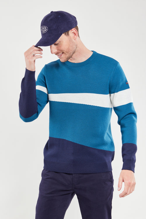 Pull jacquard - laine et acrylique - Armor-lux - 5