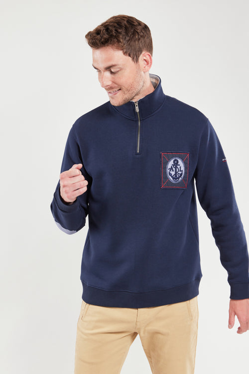 Sweater mit Stehkragen – Molton - Armor-lux - 4