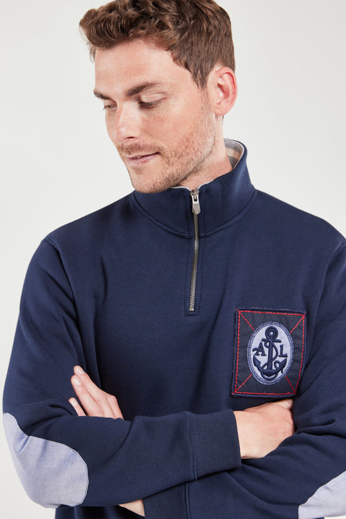 Sweater mit Stehkragen – Molton - Armor-lux - 2