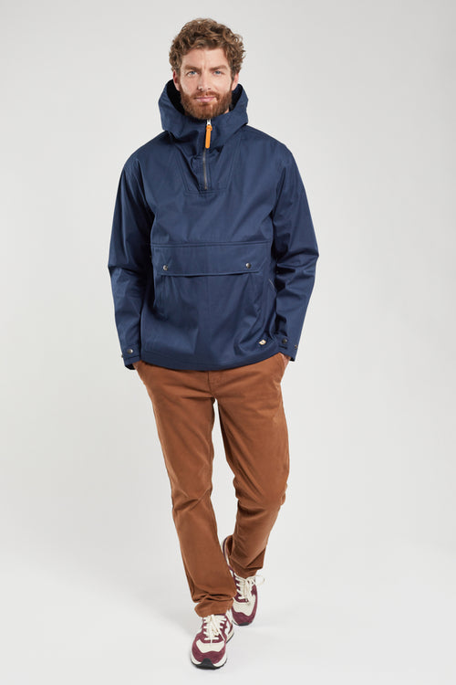 Water-repellent pea jacket - cotton - Armor-lux - 4