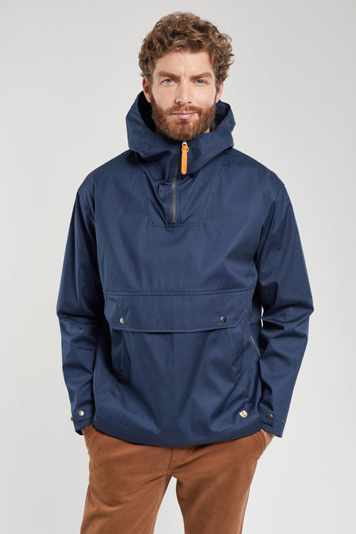 Water-repellent pea jacket - cotton - Armor-lux - 1