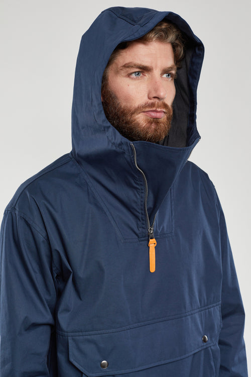 Water-repellent pea jacket - cotton - Armor-lux - 2