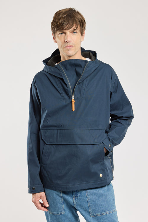 Water-repellent pea jacket - cotton - Armor-lux - 1