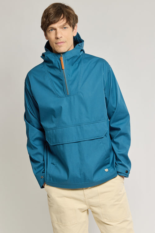 Water-repellent pea jacket - cotton - Armor-lux - 1