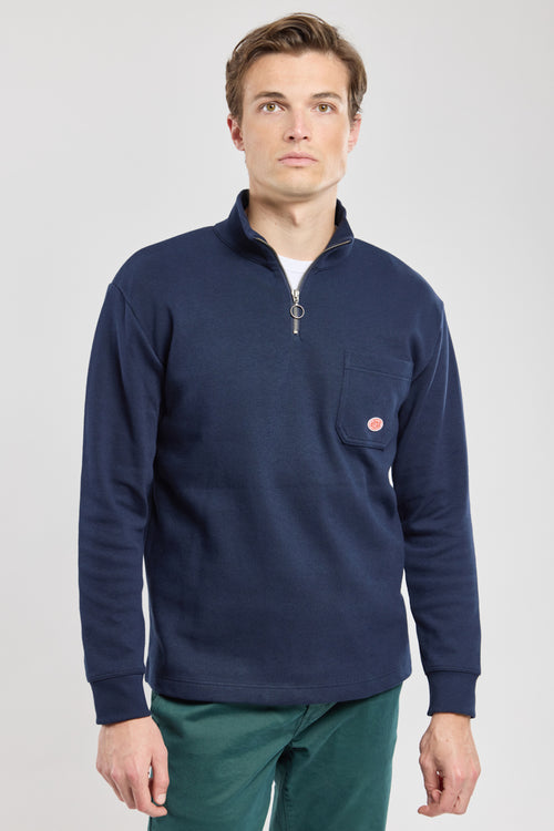 Sweat col camionneur Héritage - coton épais - Armor-lux - 1
