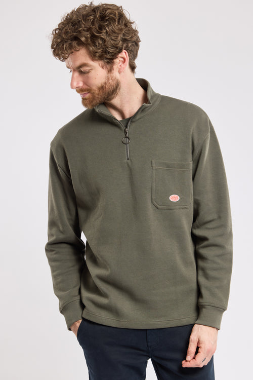 Sweat col camionneur Héritage - coton épais - Armor-lux - 4