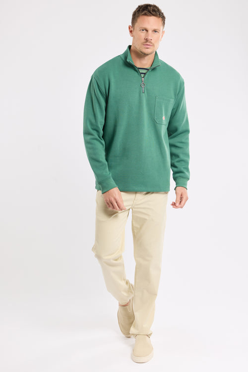 Sweater mit Stehkragen – dicke Baumwolle - Armor-lux - 3