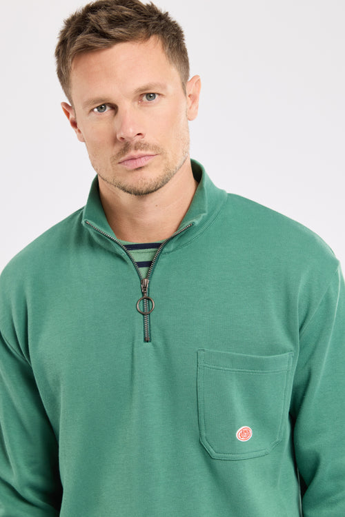 Sweat col camionneur Héritage - coton épais - Armor-lux - 2