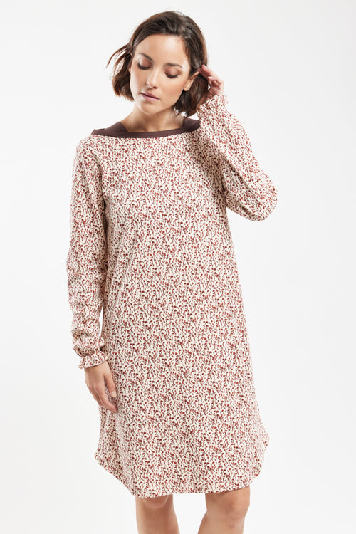 Printed nightshirt - cotton - Armor-lux - 4