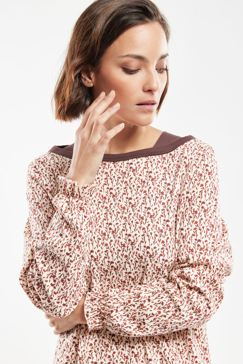 Printed nightshirt - cotton - Armor-lux - 2