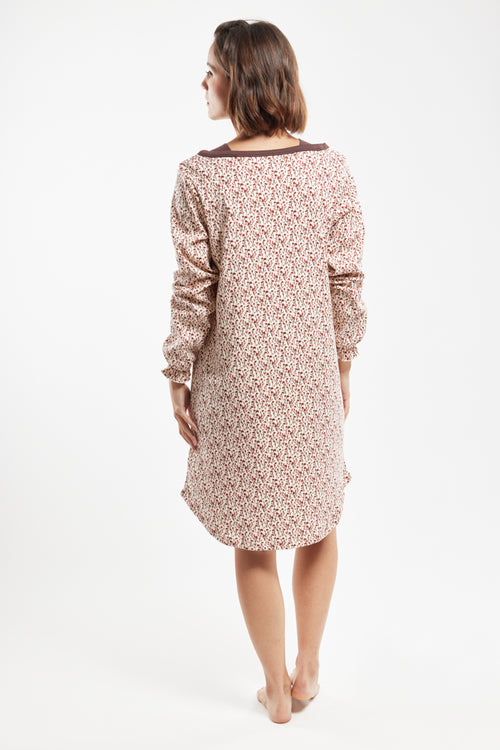 Printed nightshirt - cotton - Armor-lux - 3