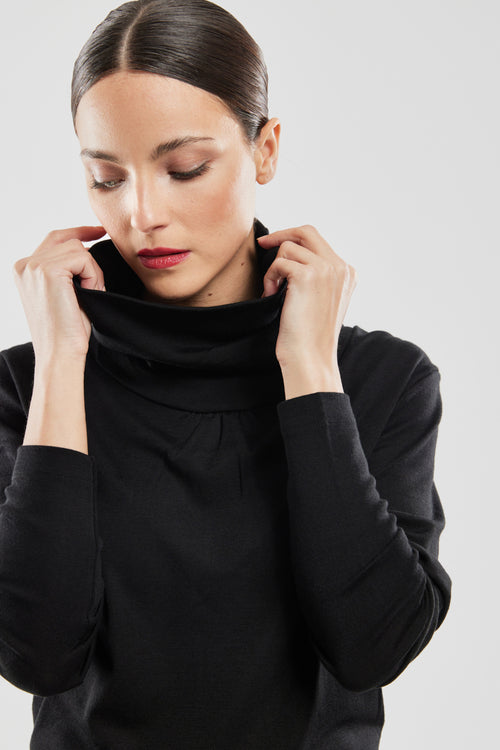 Roll-neck undershirt - wool and tencel - Armor-lux - 2