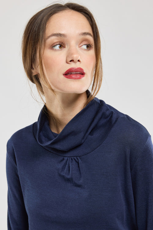 Sous pull col roulé - laine et tencel - Armor-lux - 3