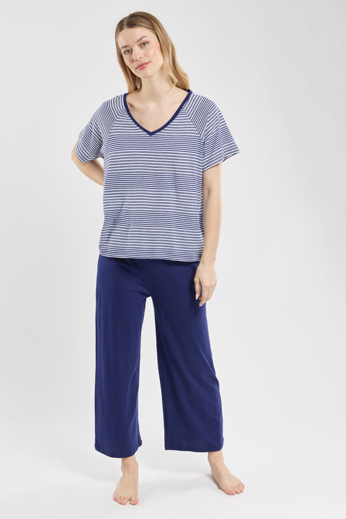 Pyjama rayé - coton léger - Armor-lux - 1