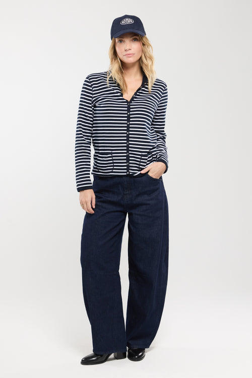 Reversible striped jacket – cotton - Armor-lux - 3