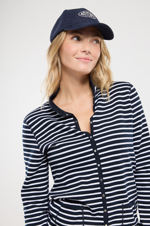 Gestreifte Wendejacke – Baumwolle - Armor-lux - 4