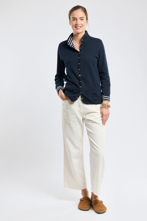 Reversible striped jacket – cotton - Armor-lux - 5