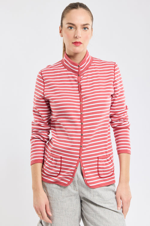 Gestreifte Wendejacke – Baumwolle - Armor-lux - 2