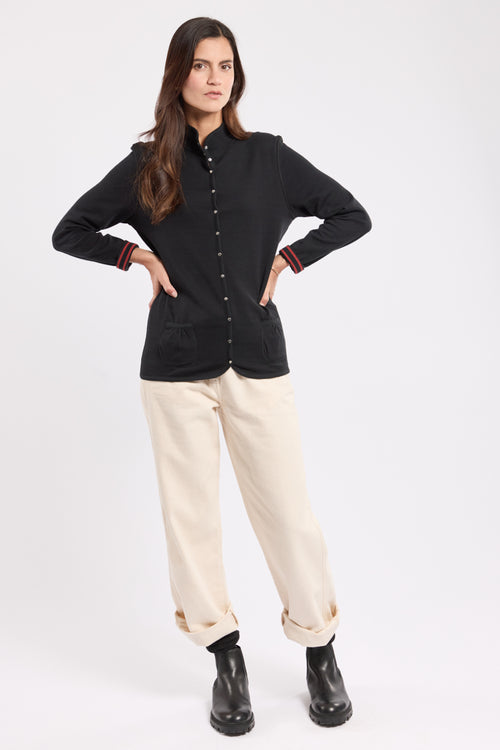 Reversible striped jacket – cotton - Armor-lux - 5