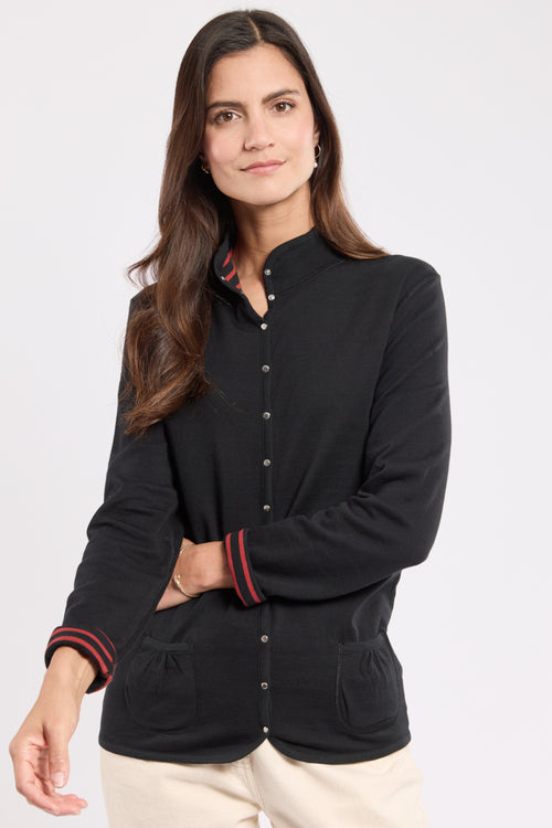 Reversible striped jacket – cotton - Armor-lux - 1