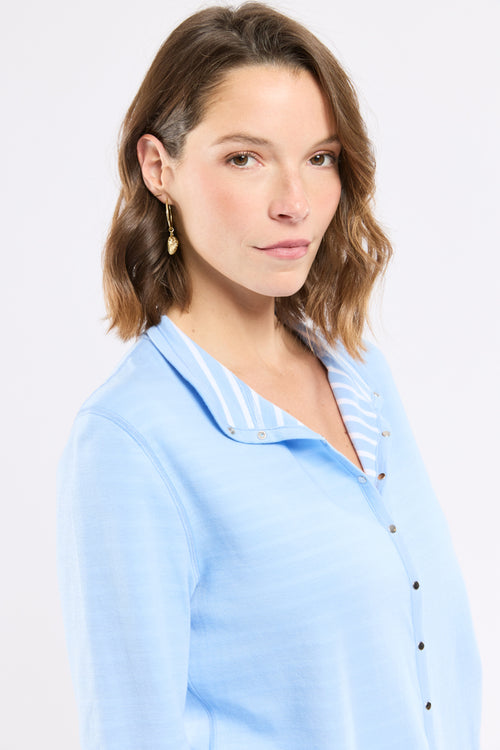 Veste réversible rayée - coton - Armor-lux - 4