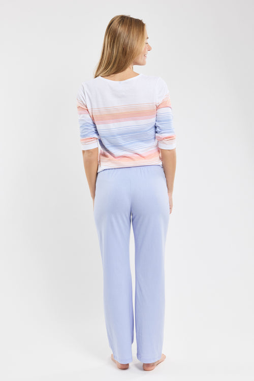 Striped pyjamas - lightweight cotton - Armor-lux - 4
