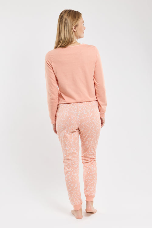 Printed jogger pyjamas - light cotton - Armor-lux - 5