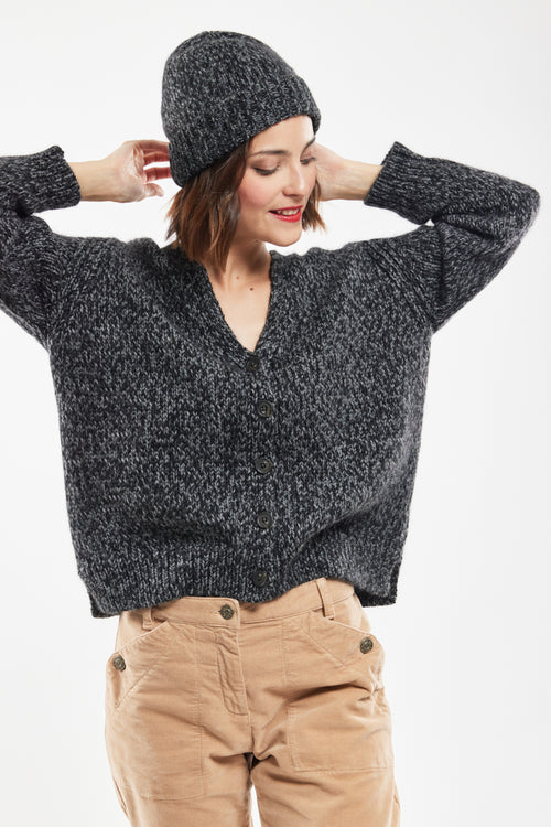 Gilet boutonné - laine et alpaga - Armor-lux - 3