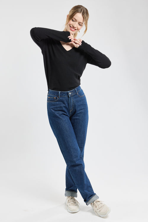 Pullover mit V-Ausschnitt – Wolle - Armor-lux - 4