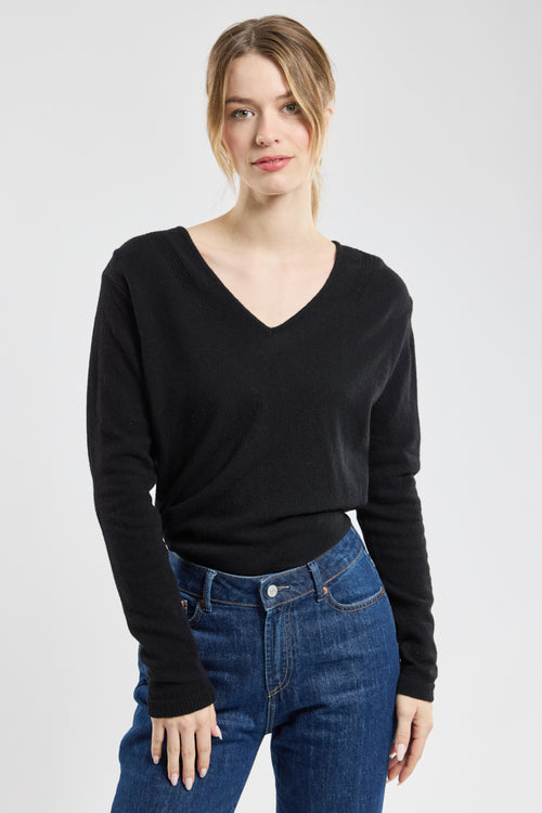 Pullover mit V-Ausschnitt – Wolle - Armor-lux - 1