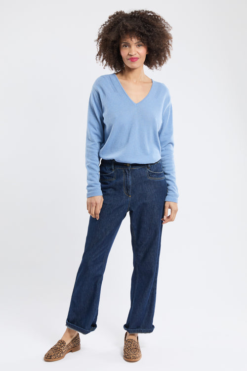 Pullover mit V-Ausschnitt – Wolle - Armor-lux - 3