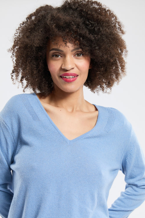 Pullover mit V-Ausschnitt – Wolle - Armor-lux - 2
