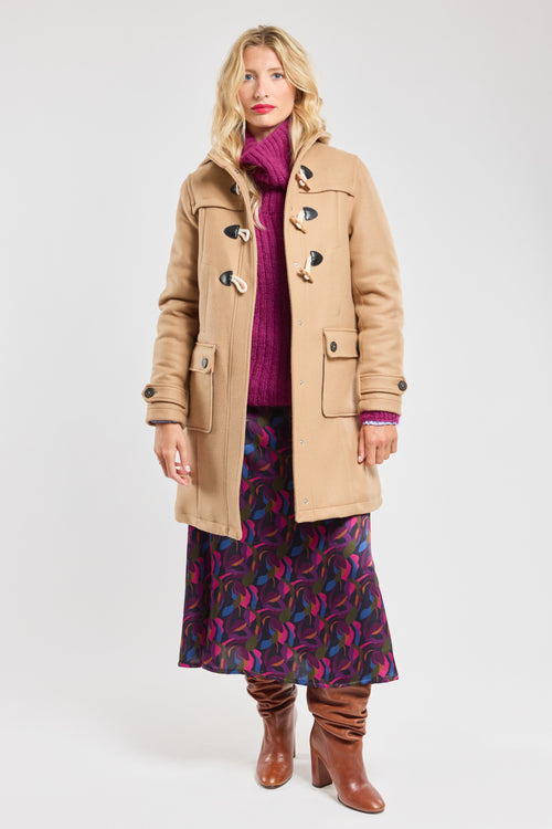 Duffle coat - thick wool broadcloth - Armor-lux - 6