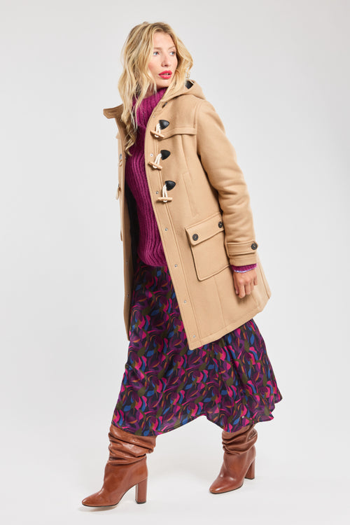 Duffle coat - thick wool broadcloth - Armor-lux - 3