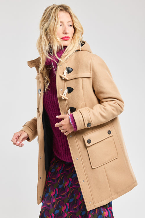 Duffle coat - thick wool broadcloth - Armor-lux - 5